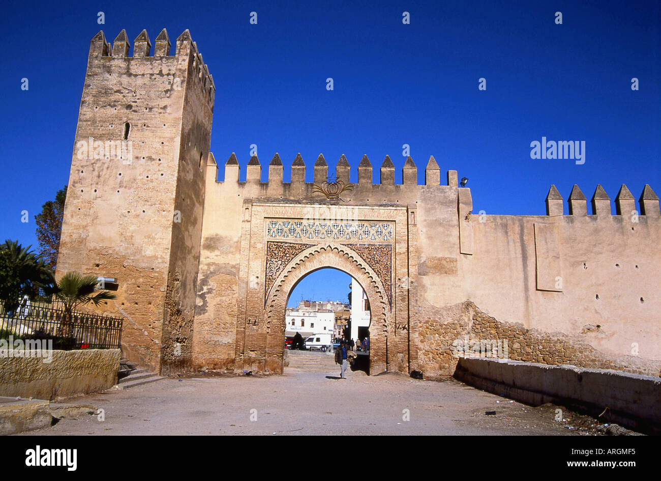 Fes Fez Fès-Boulemane Northern Morocco Middle Atlas Maghreb Maghrebian Berber Arab Arabic Moroccan North Africa Stock Photo