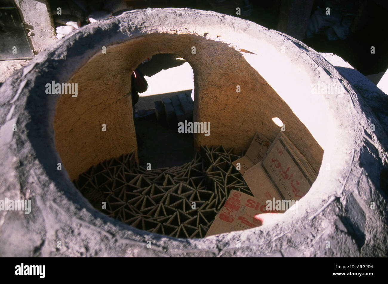 Kiln Pottery Factory Fes Fez FèsBoulemane Northern Morocco Maghreb