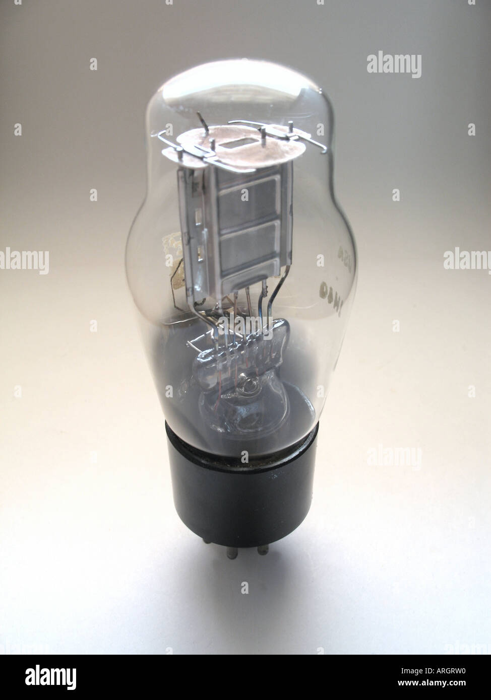 Vintage 1H4 GT-style vacuum tube or electron valve Stock Photo