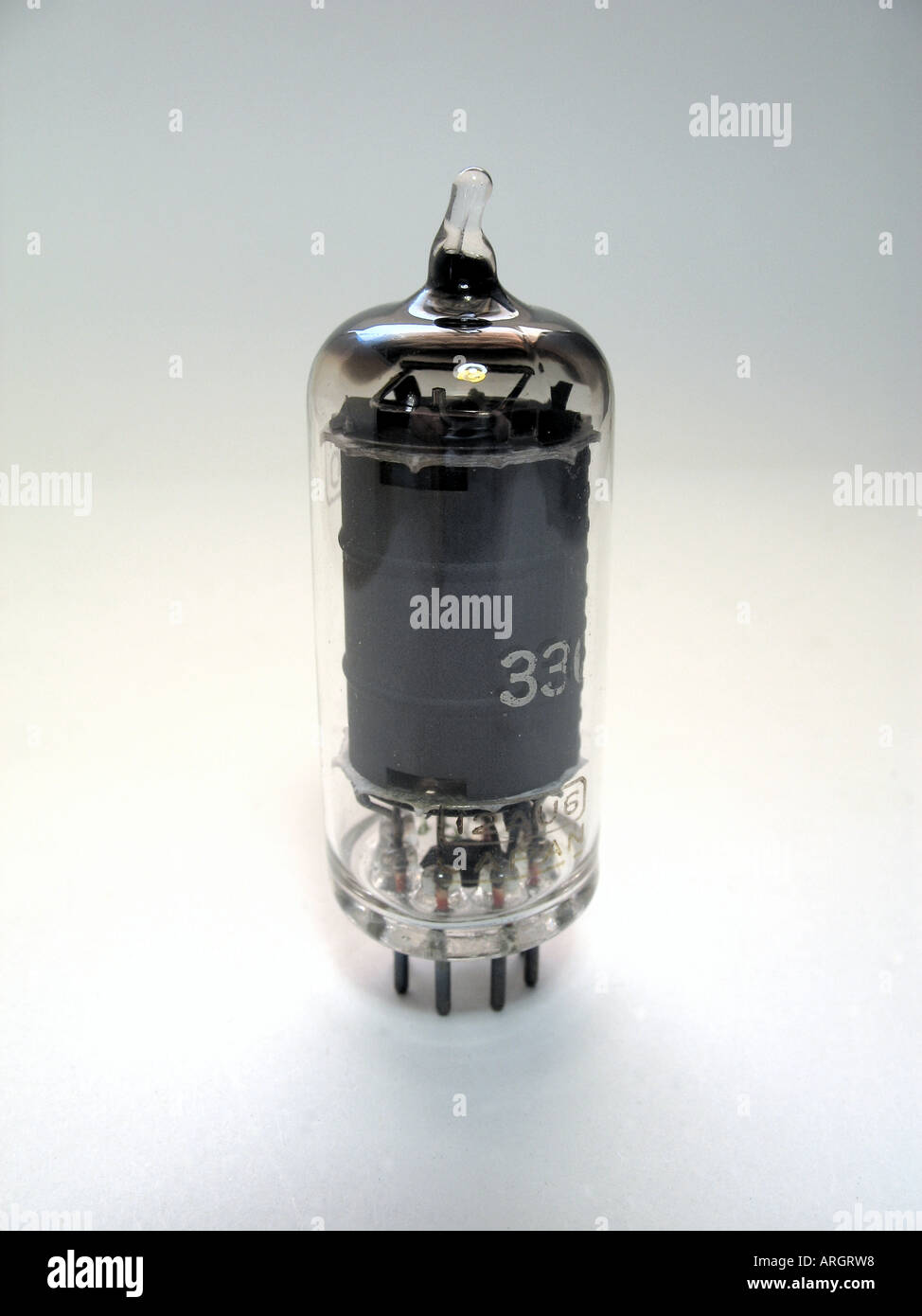 miniature vacuum tube Stock Photo