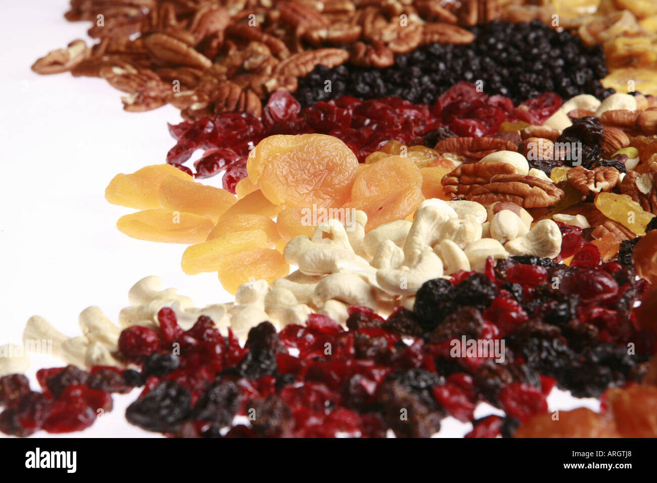 Bananas, Raisins, & Mixed Fruit Stock Photo Alamy