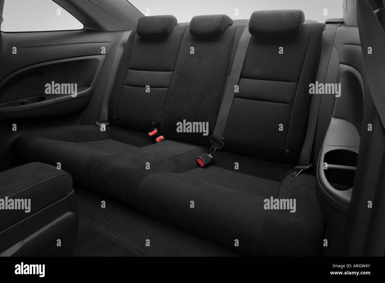 2007 Honda Civic Si In Gray Rear Seats Stock Photo