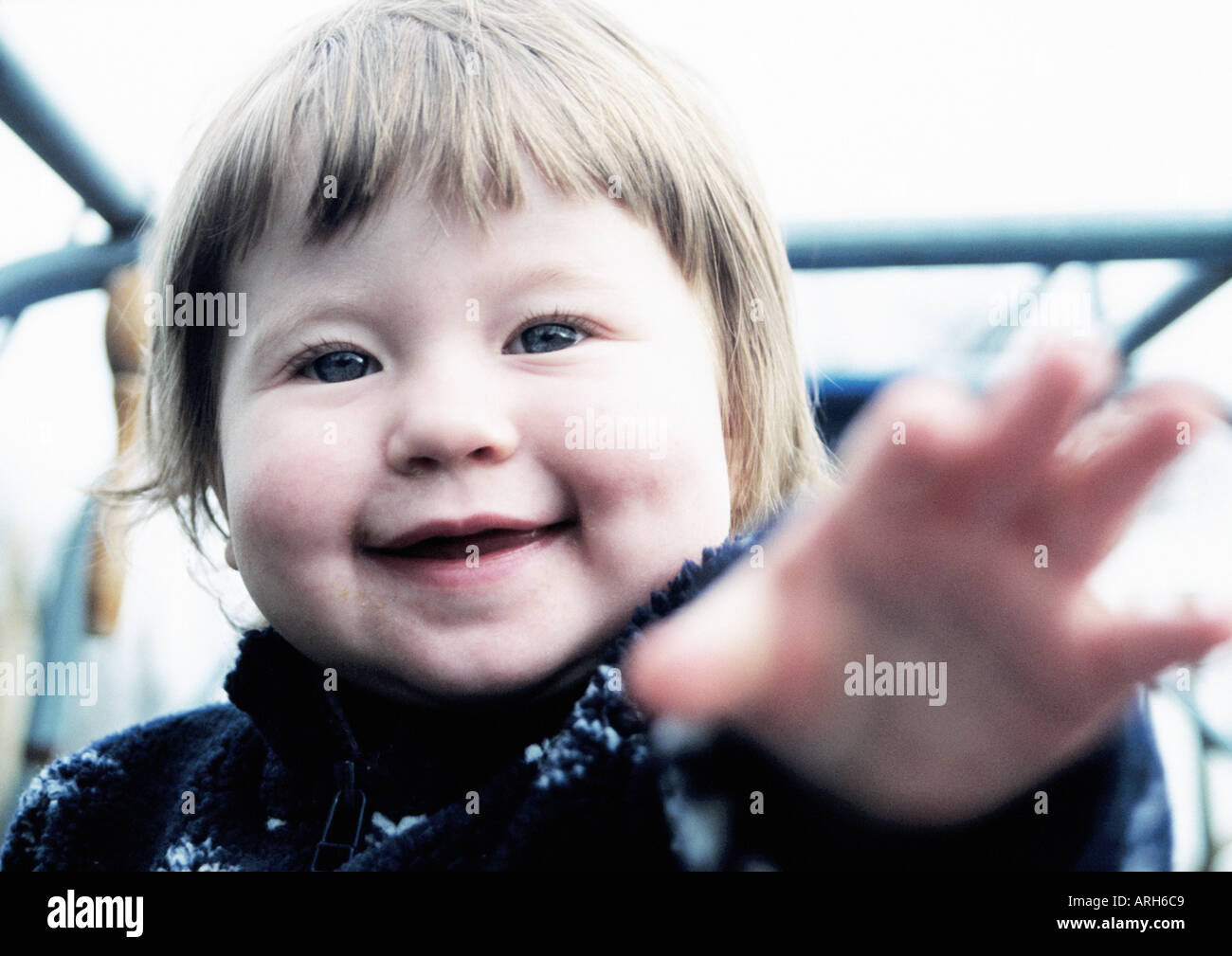 Kid Reach Out Hand High Resolution Stock Photography and Images - Alamy