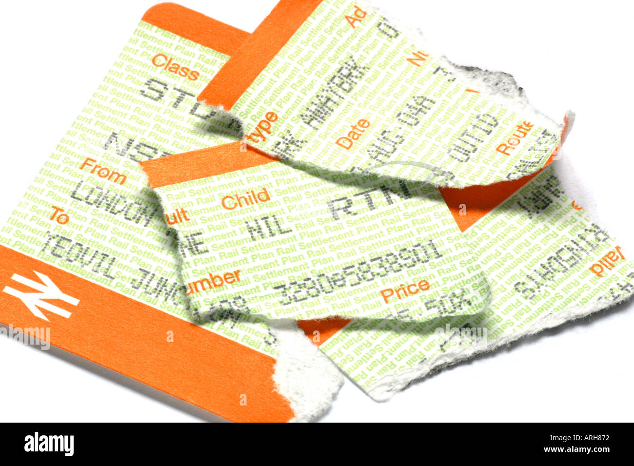 Torn up ticket hires stock photography and images Alamy