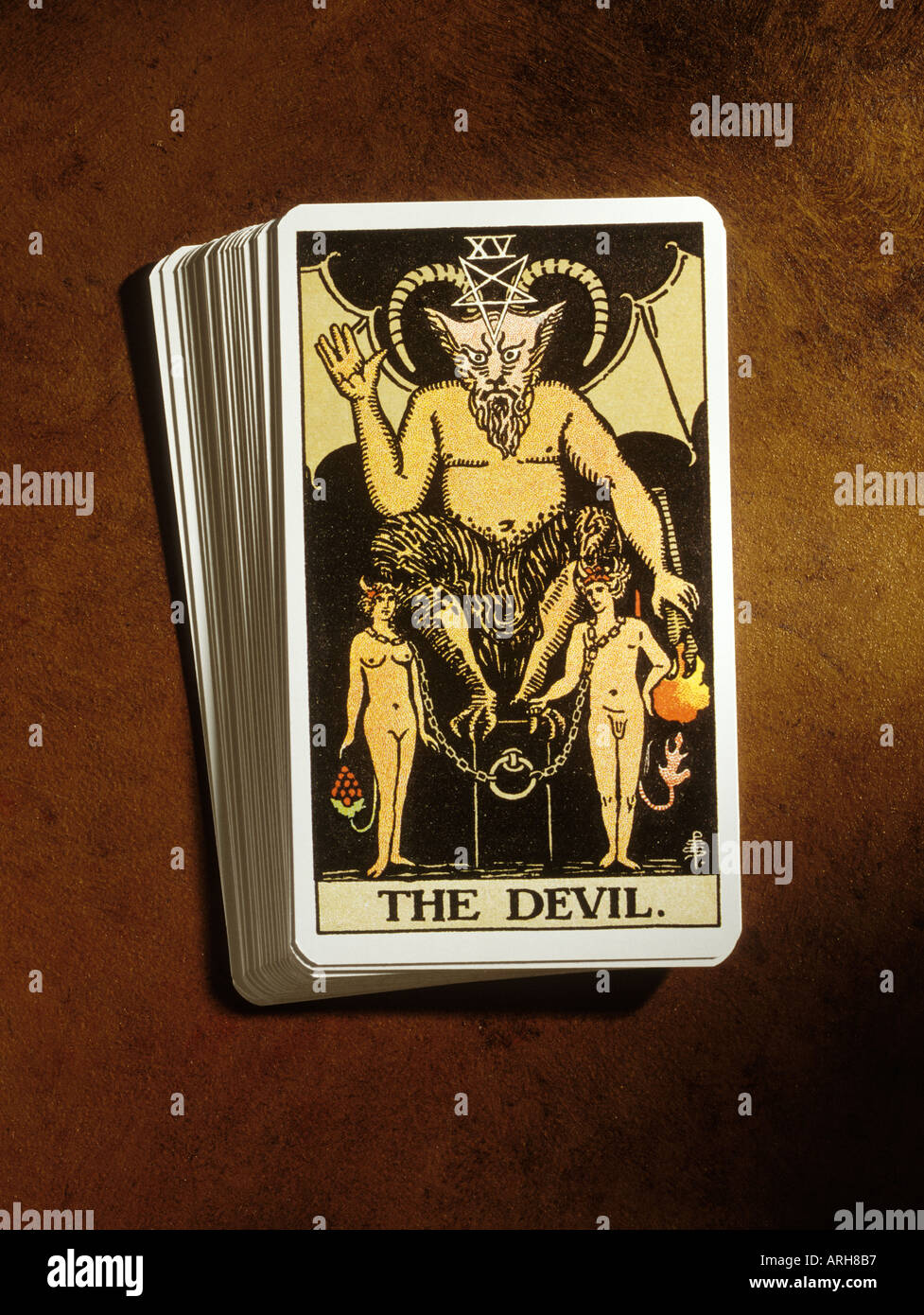 Tarot card devil hi-res stock photography and images - Page 2 - Alamy
