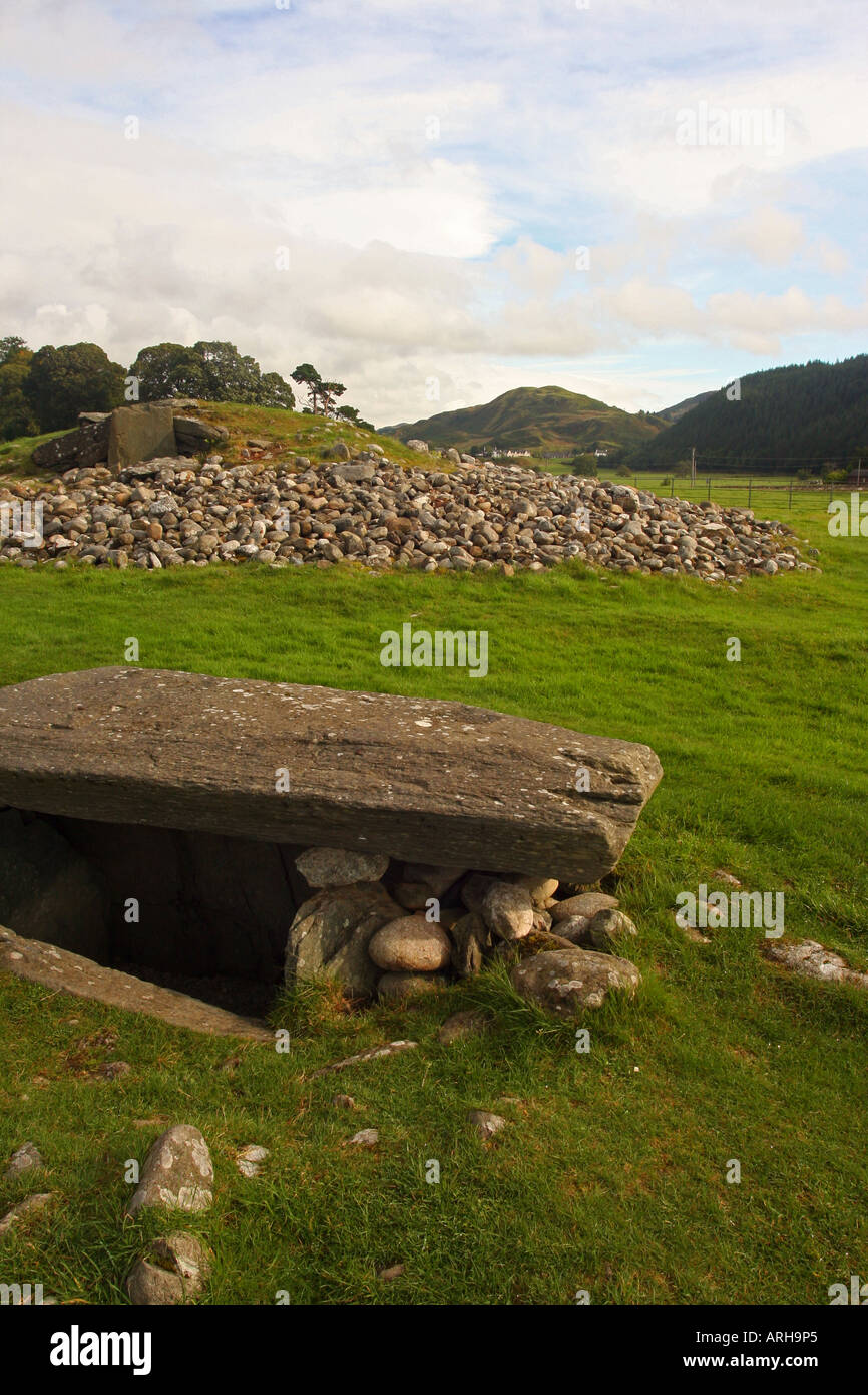 Ancient burial site, Kilmartin Stock Photo