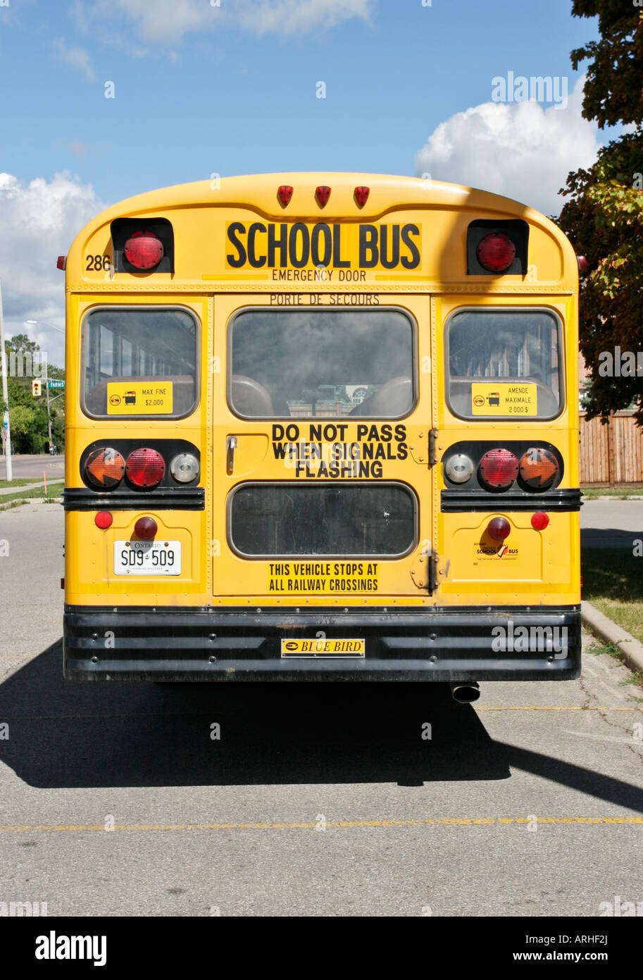 A Yellow Bus Stock Photos A Yellow Bus Stock Images Alamy