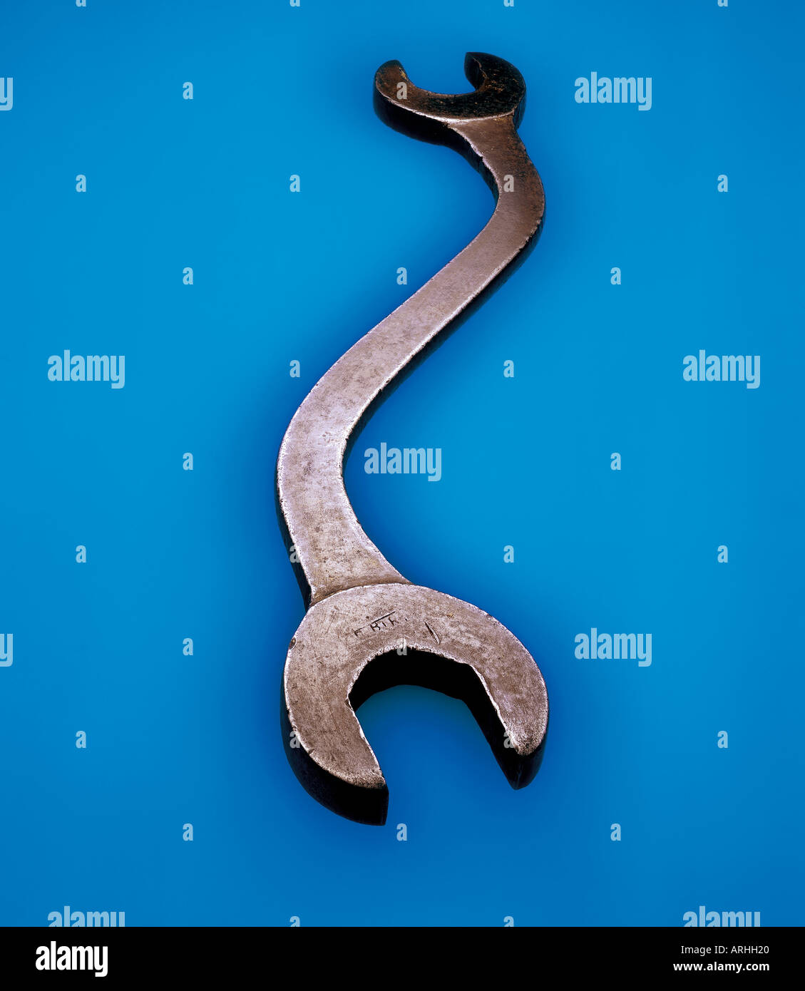 Bendy spanner or ratchet, socket tool Stock Photo