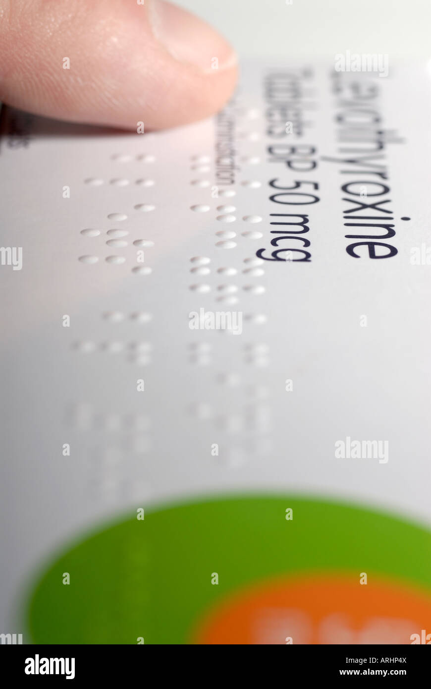 Braille on medicine hires stock photography and images Alamy