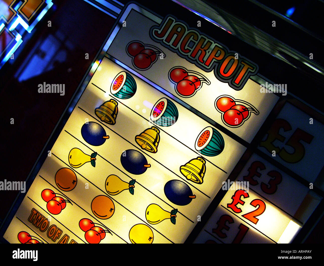 Fruit machine addict hi-res stock photography and images - Alamy