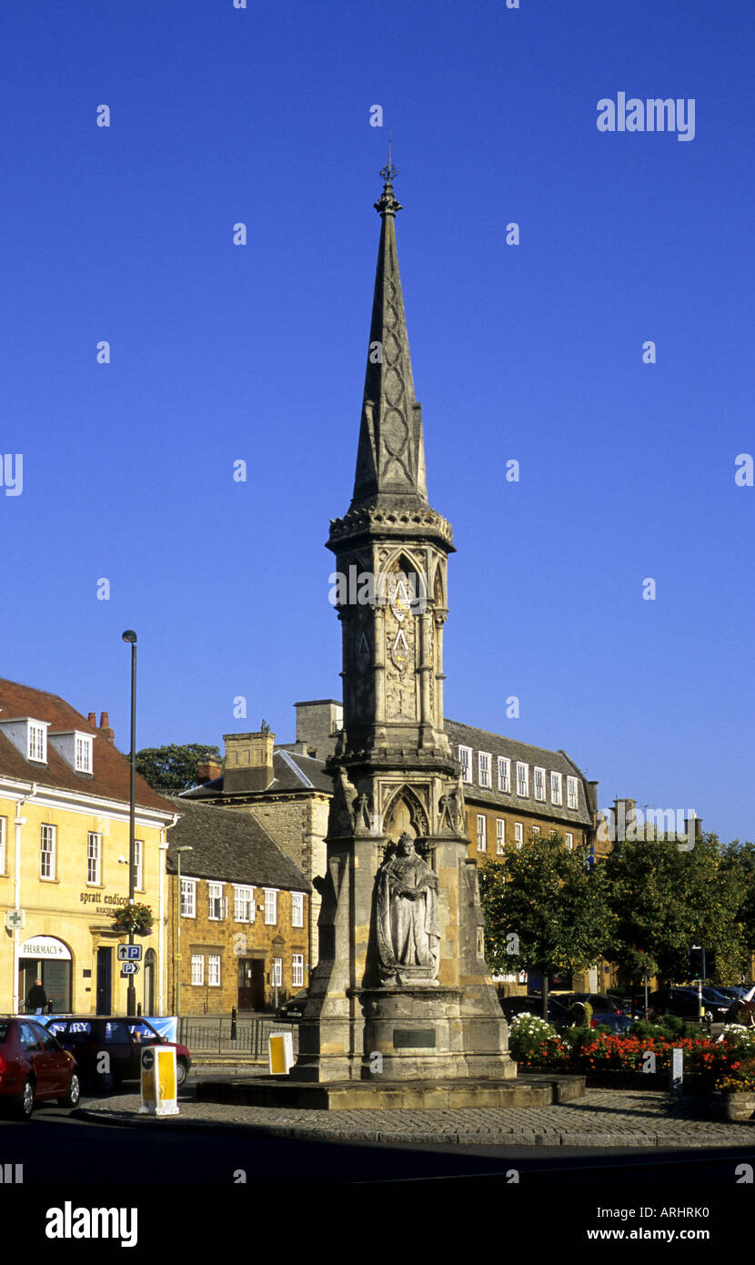Banbury Cross, Banbury, Oxfordshire, England, UK Stock Photo