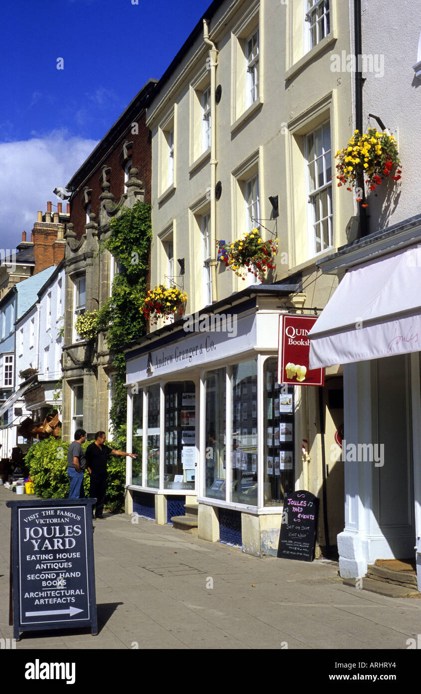High Street, Market Harborough, Leicestershire, England, UK Stock Photo Alamy