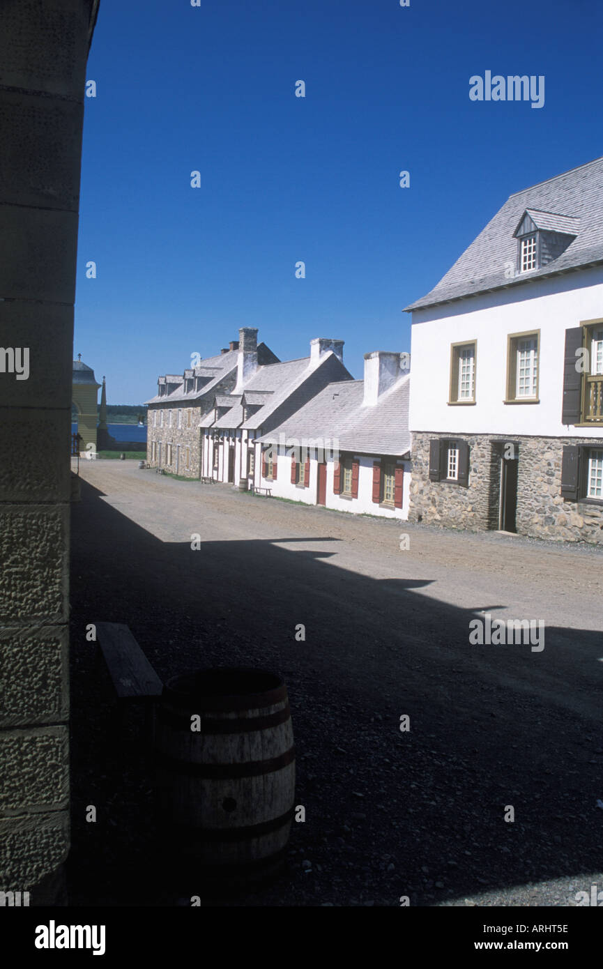 Fortress of Louisbourg Nova Scotia Canada Stock Photo Alamy