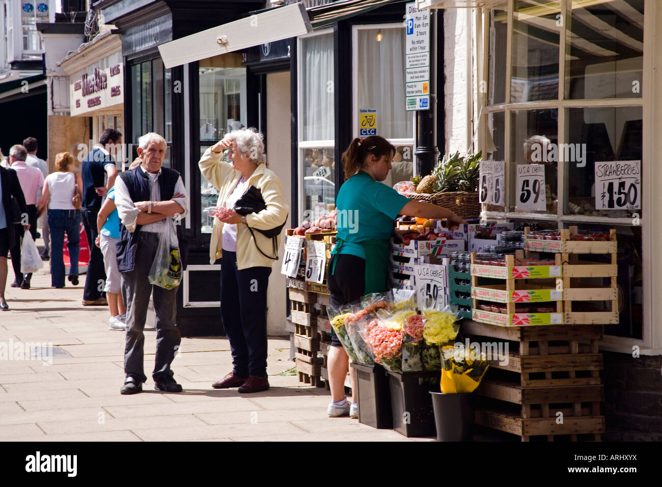 High street stokesley market town hires stock photography and images