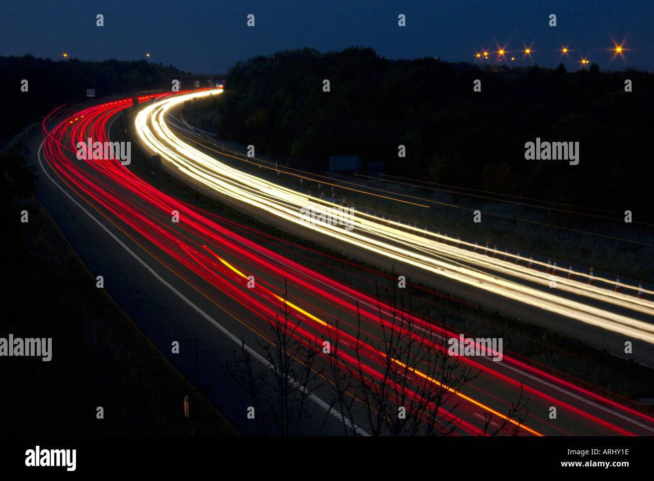 A1 m dual carriageway hi-res stock photography and images - Alamy