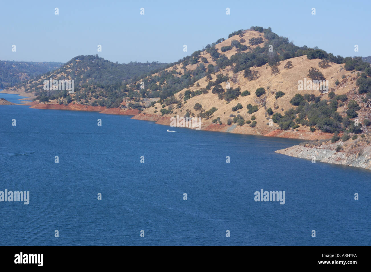 Don Pedro Reservoir Stock Photo - Alamy