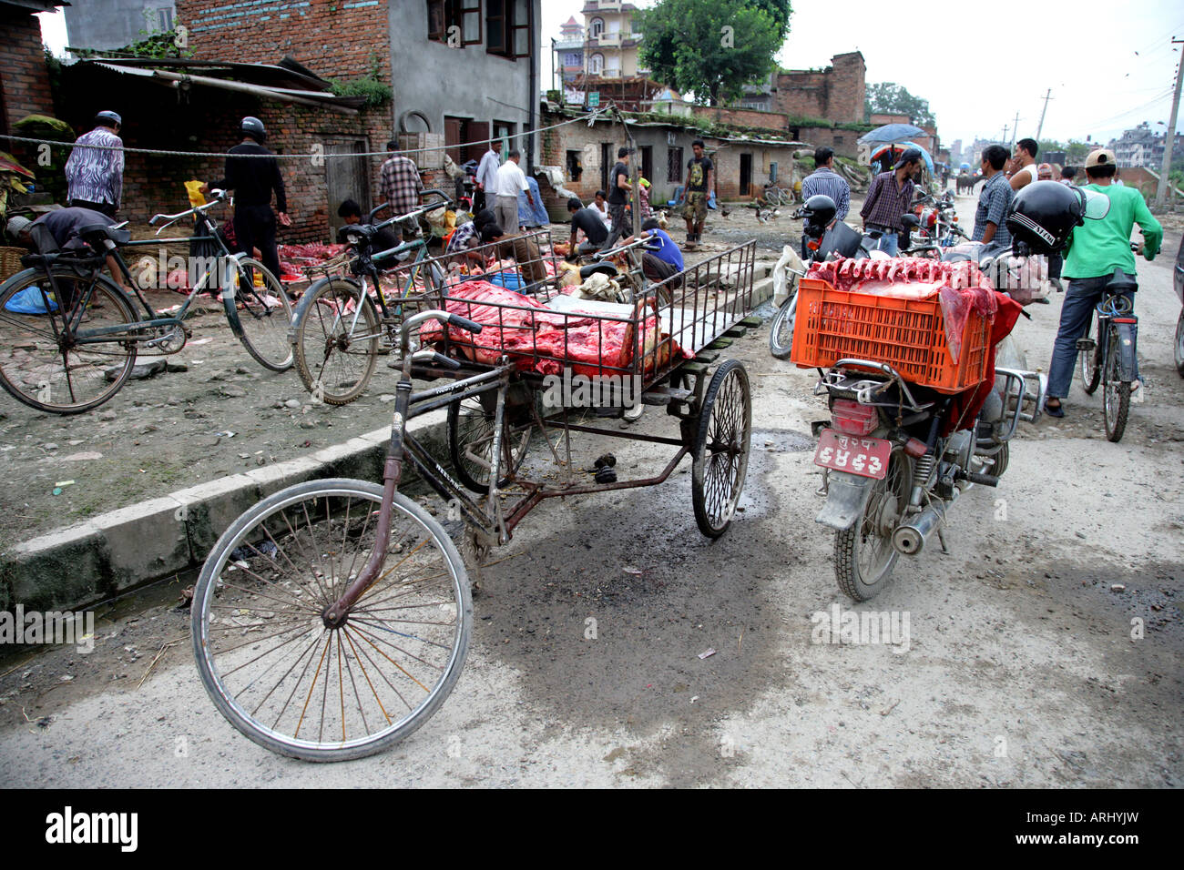 Meat market kathmandu hires stock photography and images Alamy