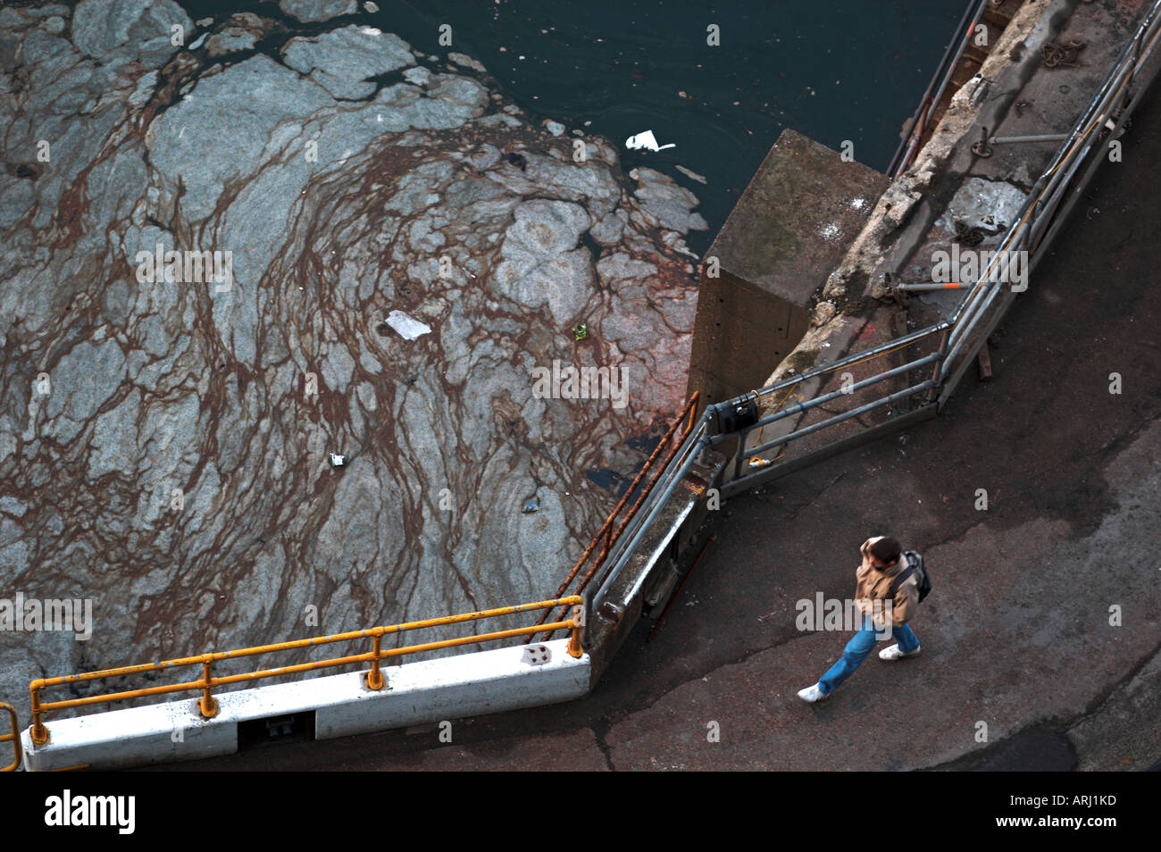 China clay mining industry cornwall UK Stock Photo Alamy