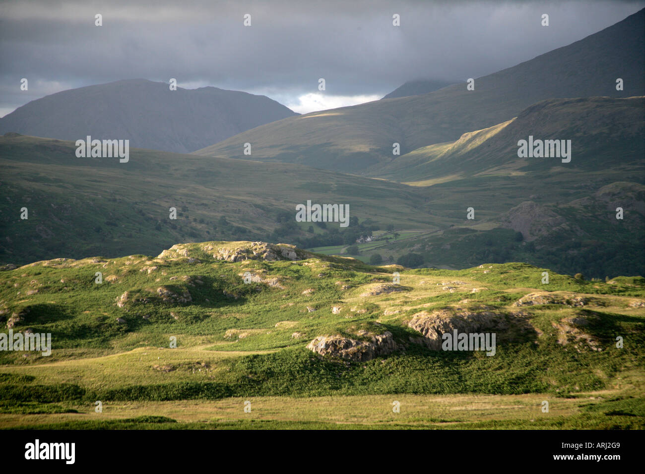 Birker Fell Lake District Stock Photo
