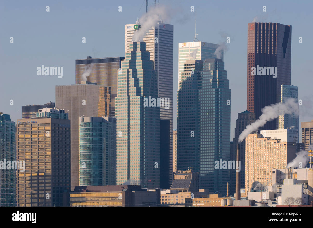 Downtown Toronto Ontario Canada Stock Photo