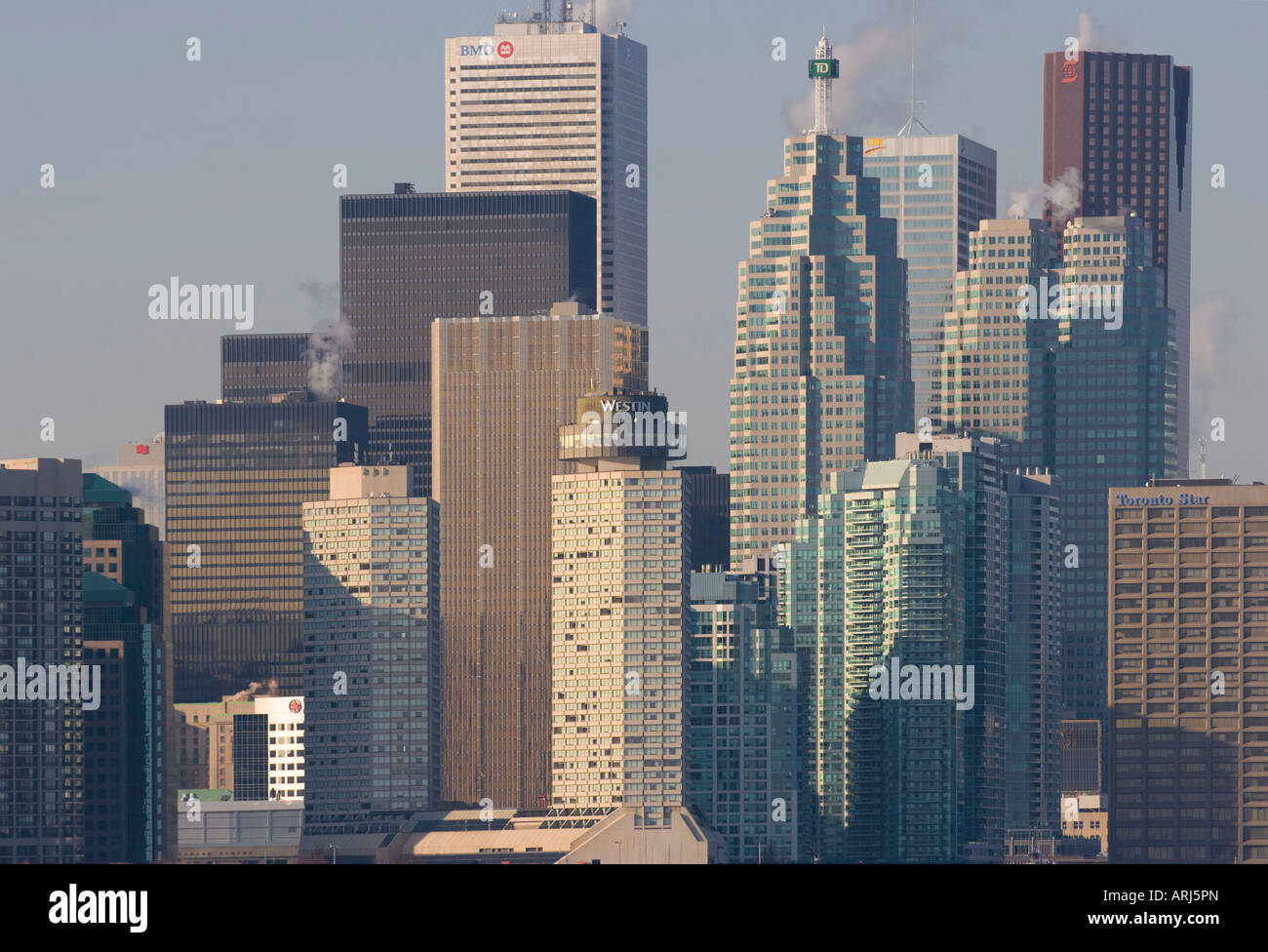 Downtown Toronto Ontario Canada Stock Photo