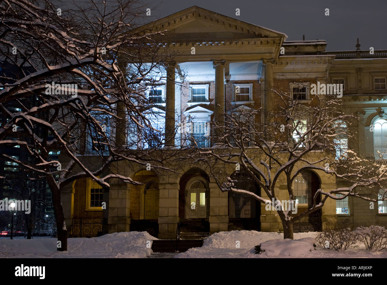 Osgoode Hall Toronto Canada Stock Photo