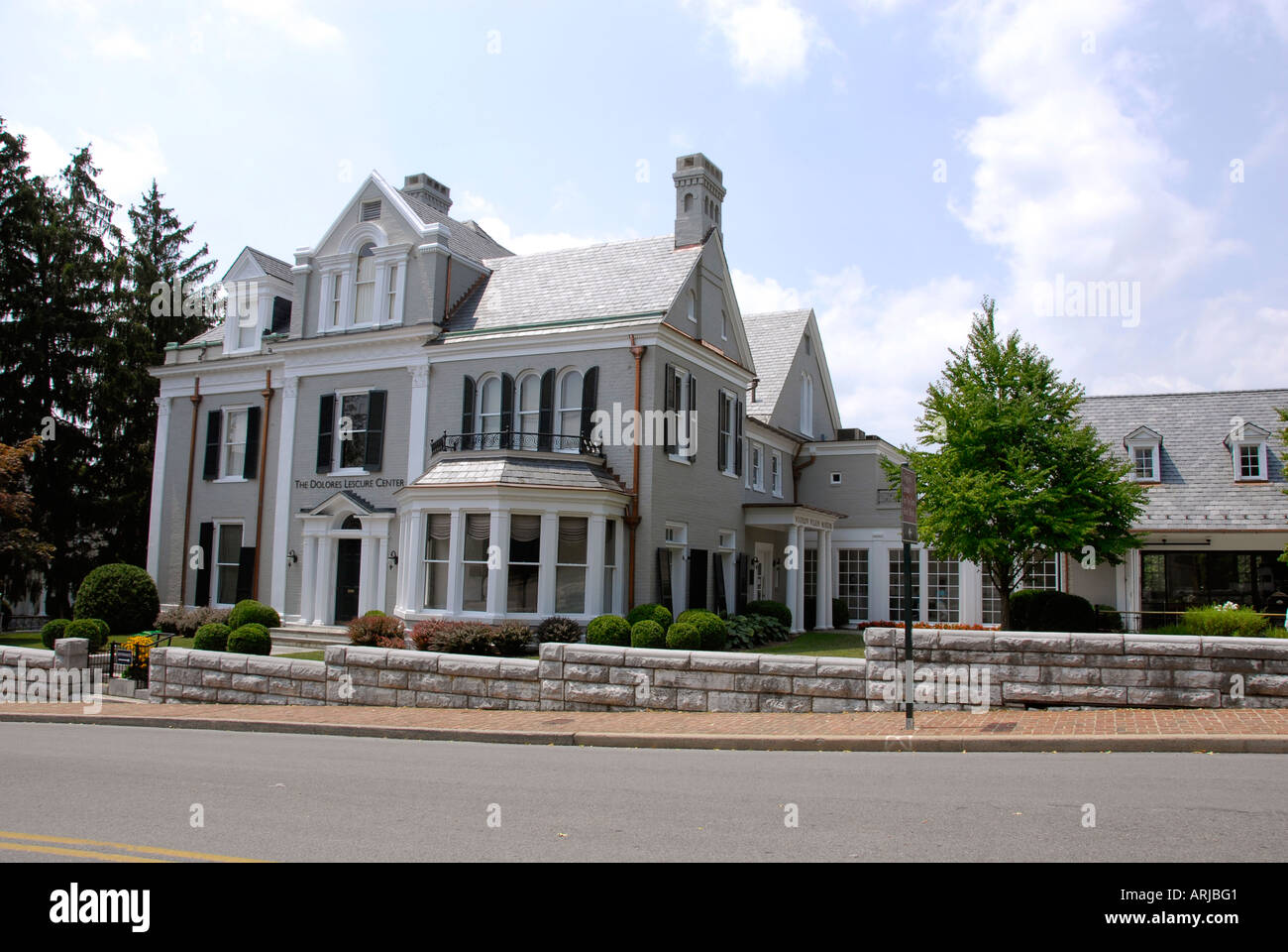Woodrow Wilson Presidential Library at Staunton Virginia VA Stock Photo