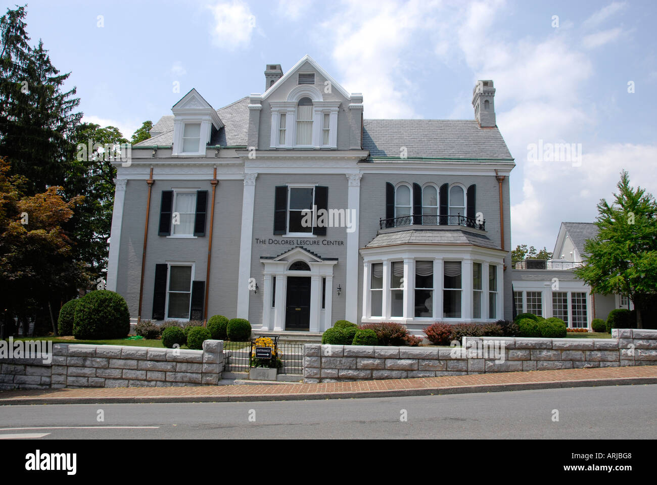 Woodrow Wilson Presidential Library at Staunton Virginia VA Stock Photo