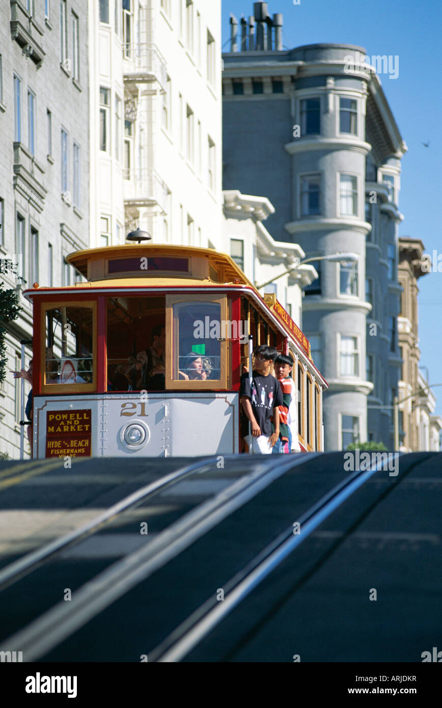 Hyde street cable car s hires stock photography and images Alamy