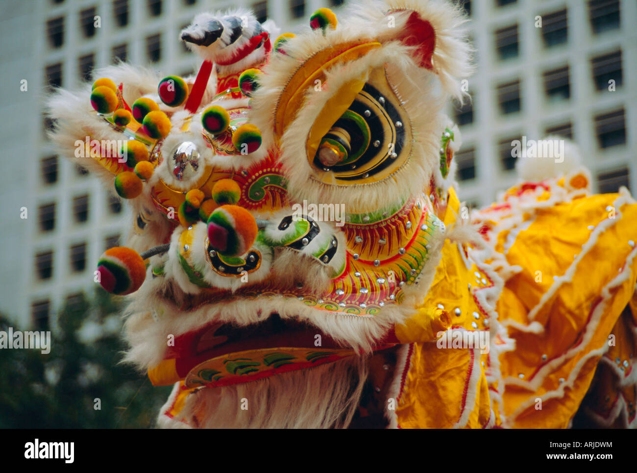 chinese new year costume lion head dance clothes for pet dog
