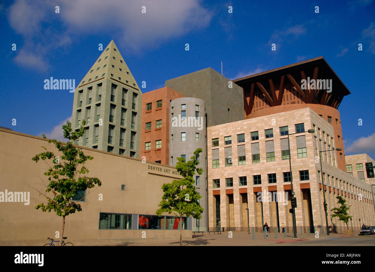 Art Museum and Public Library, Denver, Colorado, USA Stock Photo - Alamy