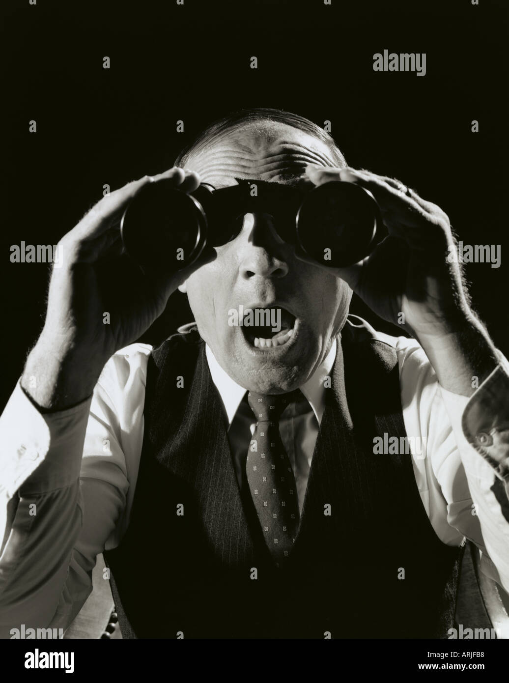 Spying 1950s hi-res stock photography and images - Alamy