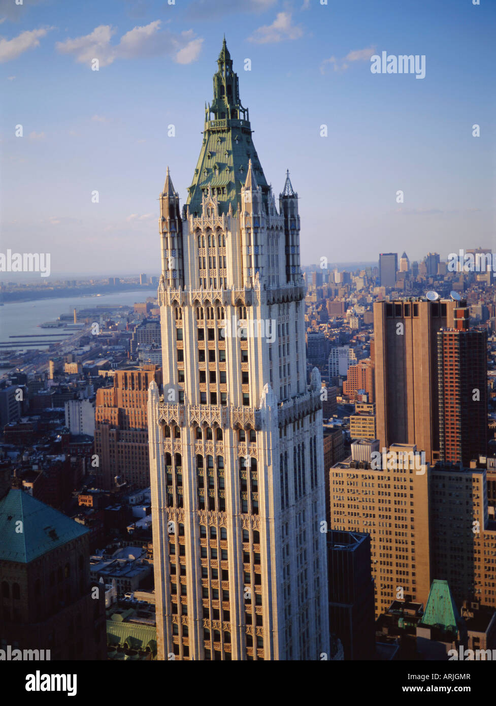 The Woolworth Building, Manhattan, New York, USA Stock Photo
