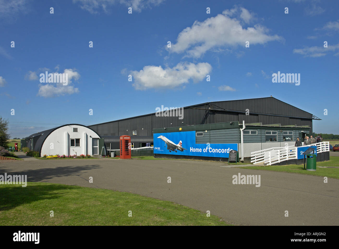National Museum Of Flight On East Fortune Airfield In East Lothian 