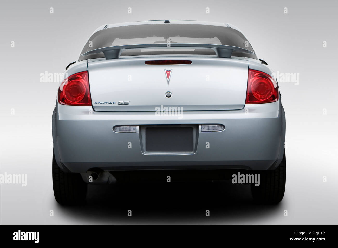 2008 Pontiac G5 in Gray Low/Wide Rear Stock Photo Alamy