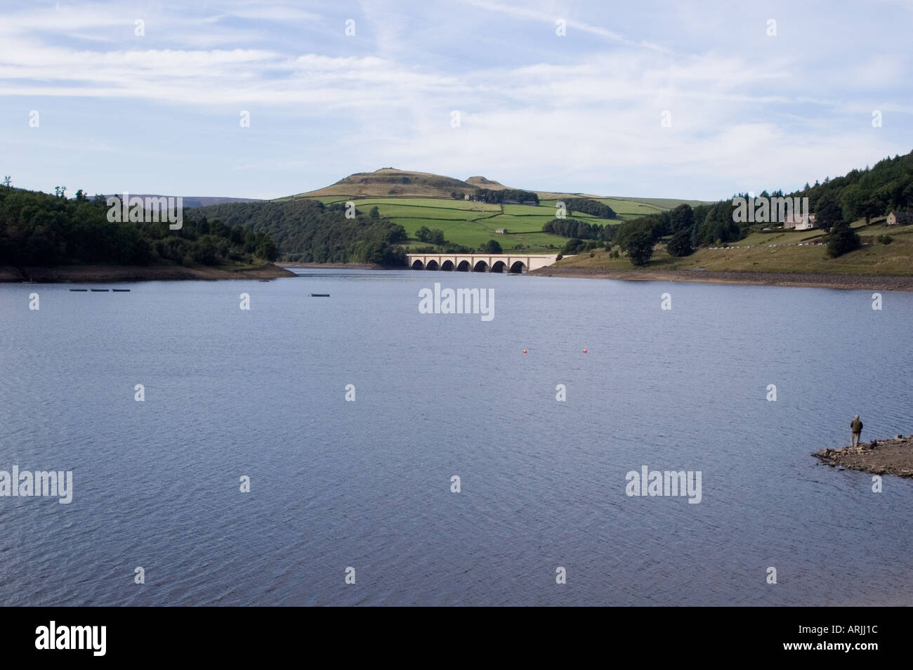 Ladybower reservoir, Peak district, Derbyshire Stock Photo