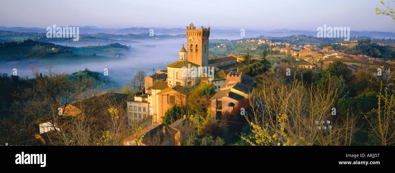 San Miniato, Pisa province, Tuscany, Italy Stock Photo