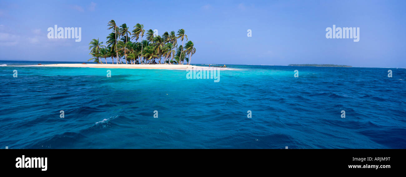 Rio Sidra, Los Grillos islands, San Blas islands, Panama Stock Photo