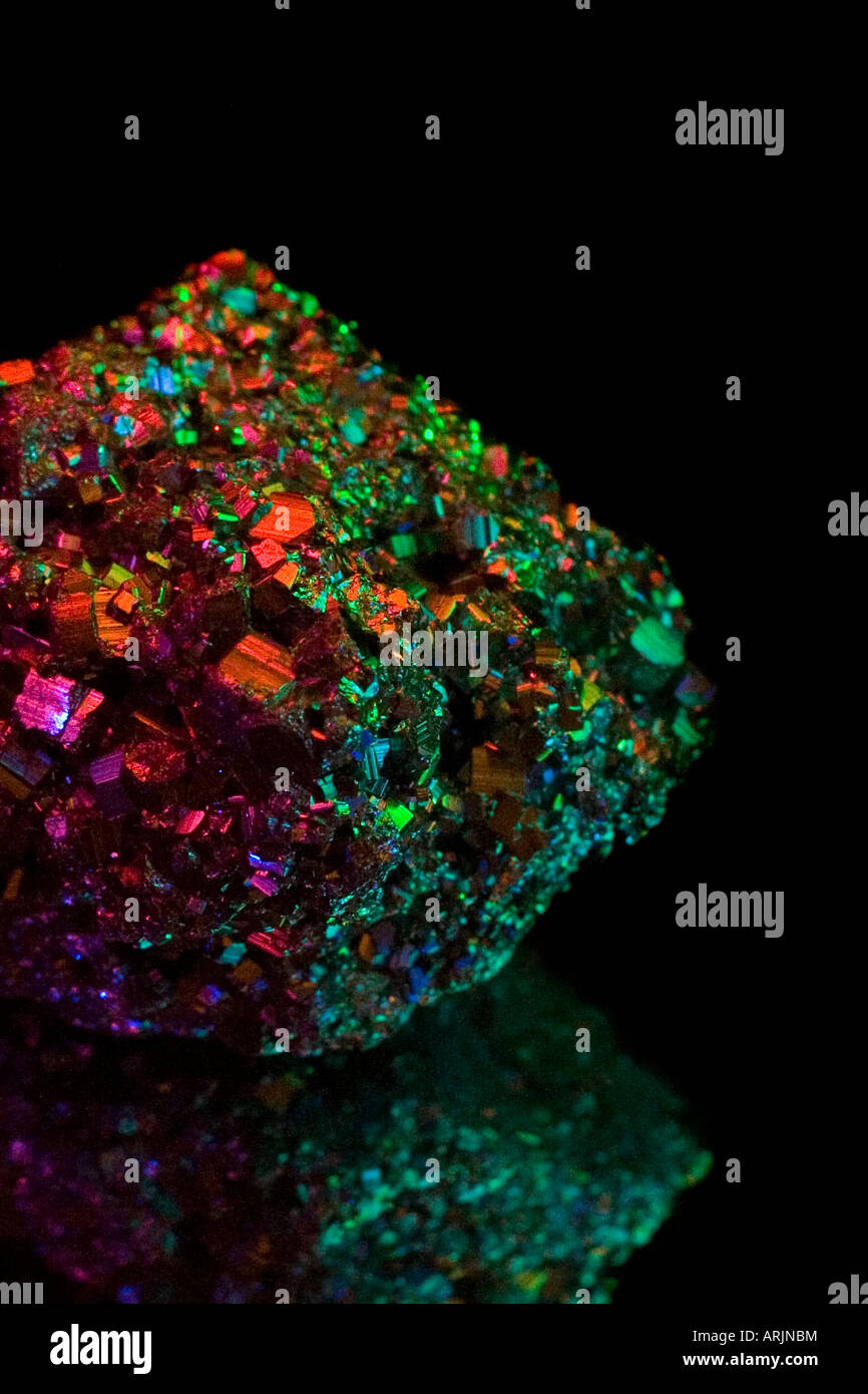 Mineral Pyrite Fool's Gold Stock Photo - Alamy