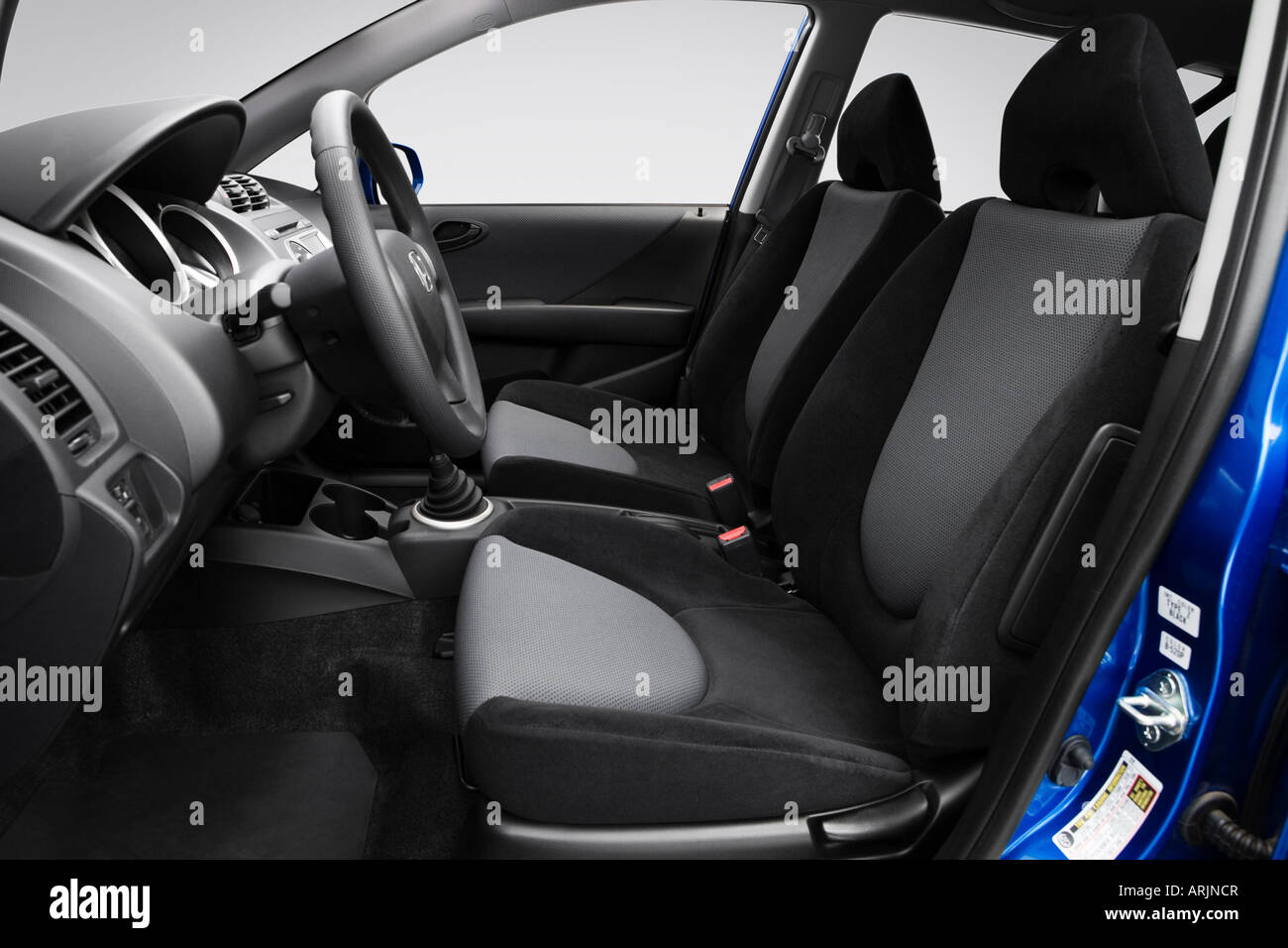 2008 Honda Fit in Blue - Rear seats 