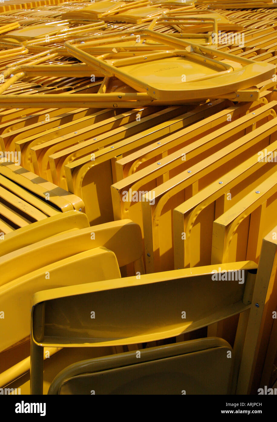 Stackable chairs hires stock photography and images Alamy