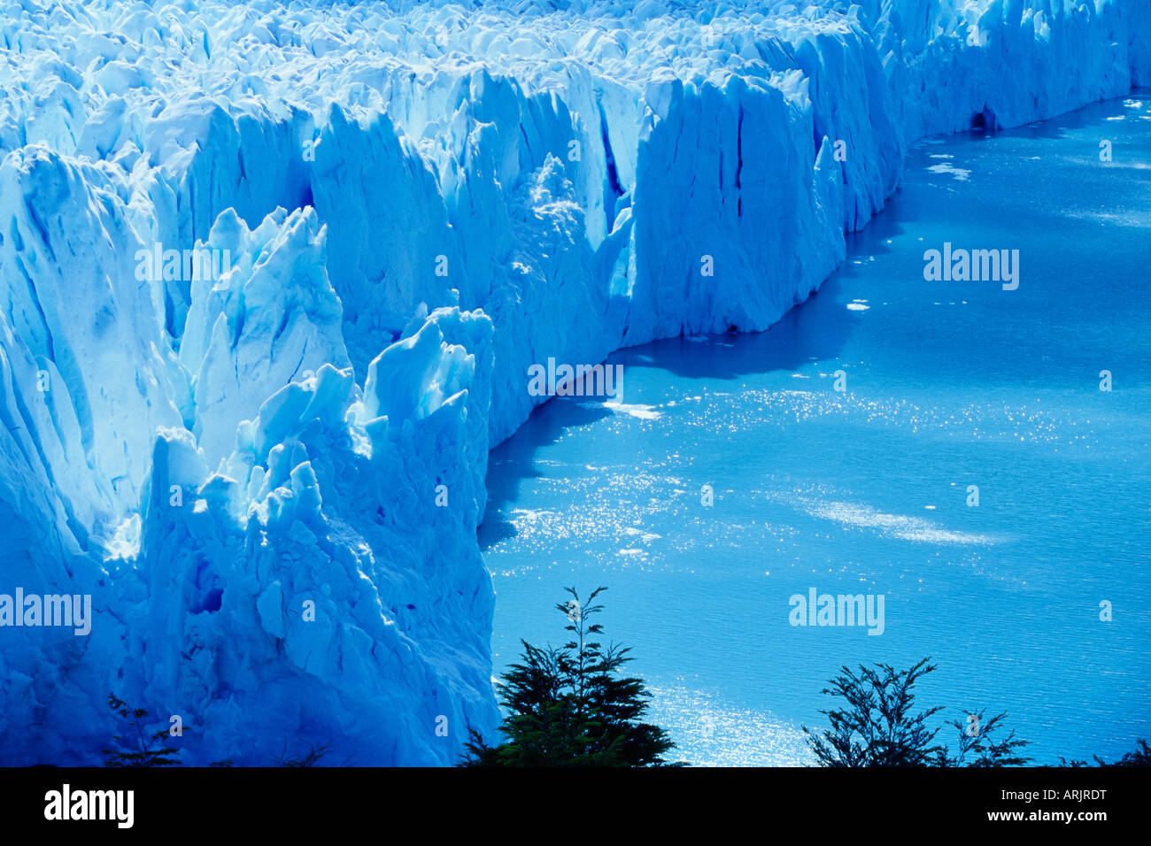 Perito moreno glacier aerial view hi-res stock photography and images