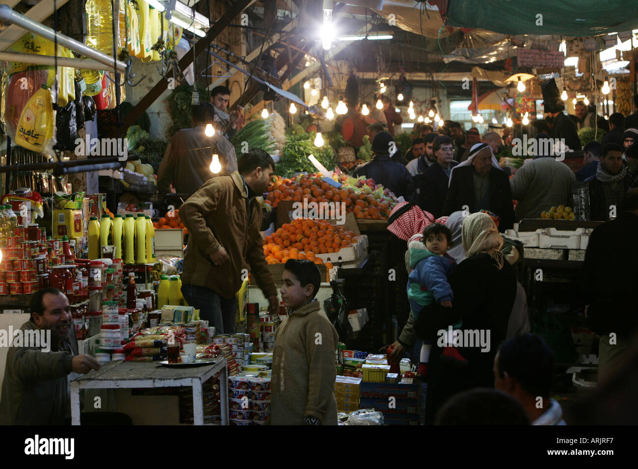 JOR, Jordan, Amman: Oldtown, Downtown, bazar area, King Talal Street Stock  Photo - Alamy