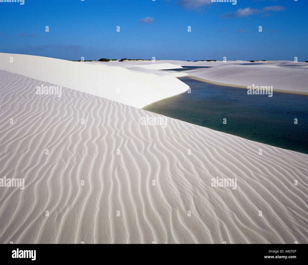 Sand dunes near lagoa bonita hi-res stock photography and images - Alamy