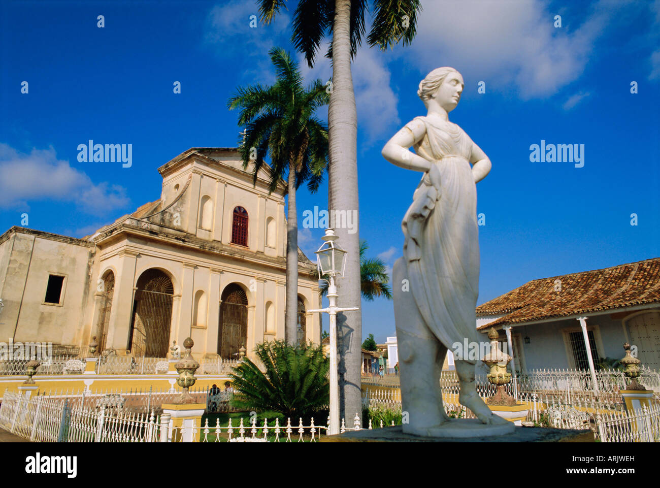 Trinity Church, Trinidad, Sancti Spiritus, Cuba Stock Photo