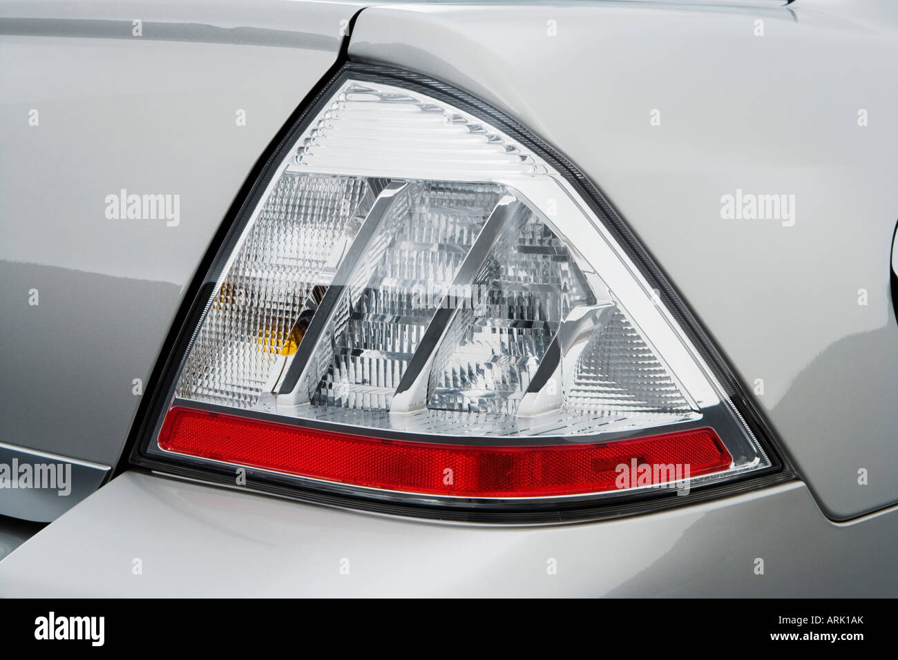 2008 Mercury Sable in Silver - Tail light Stock Photo