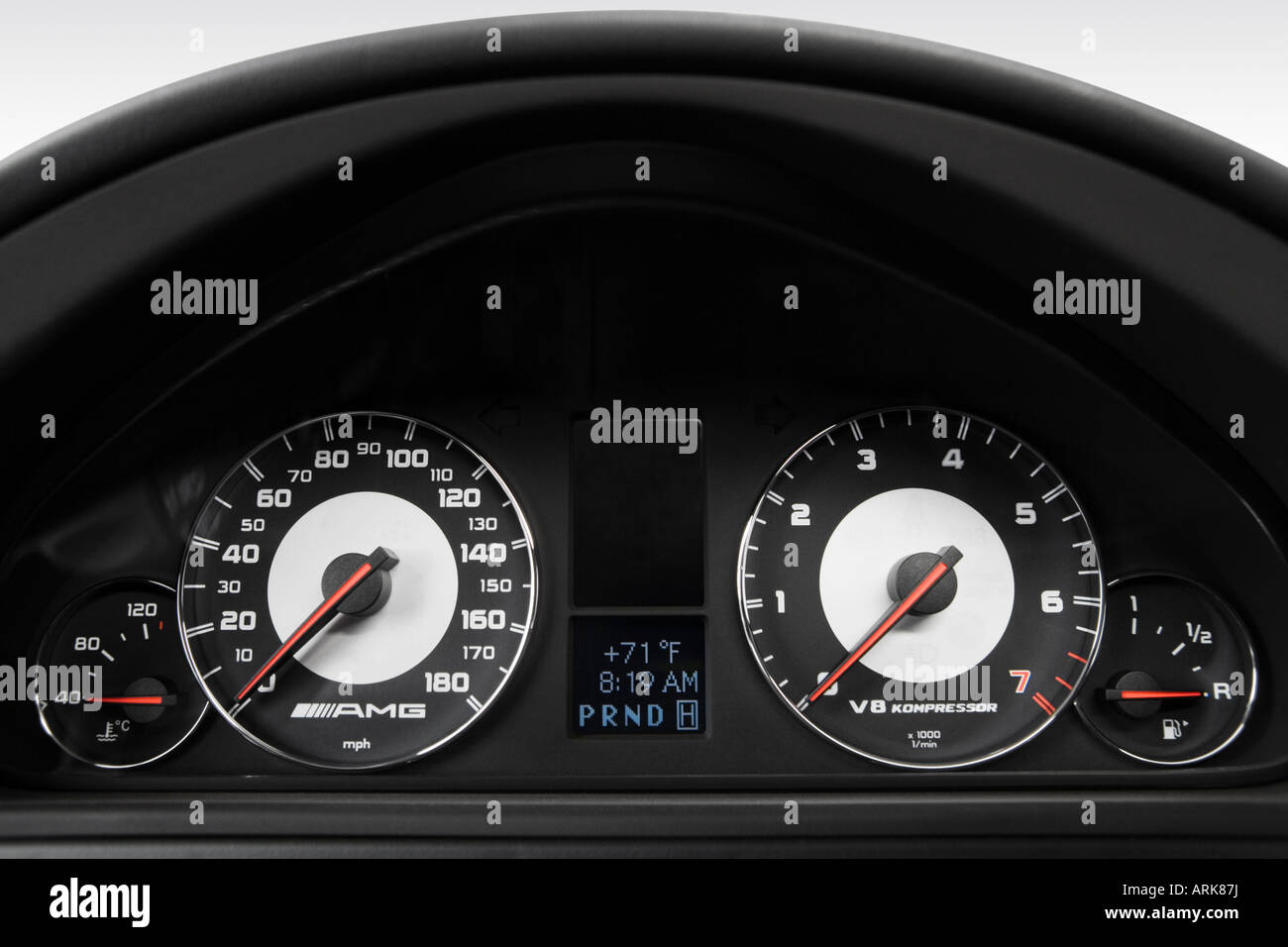 2008 MercedesBenz GClass G55 AMG Kompressor in Gray Speedometer
