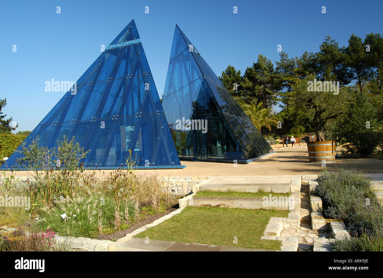 The botanic garden in the quarter Klein Flottbek the desert garden