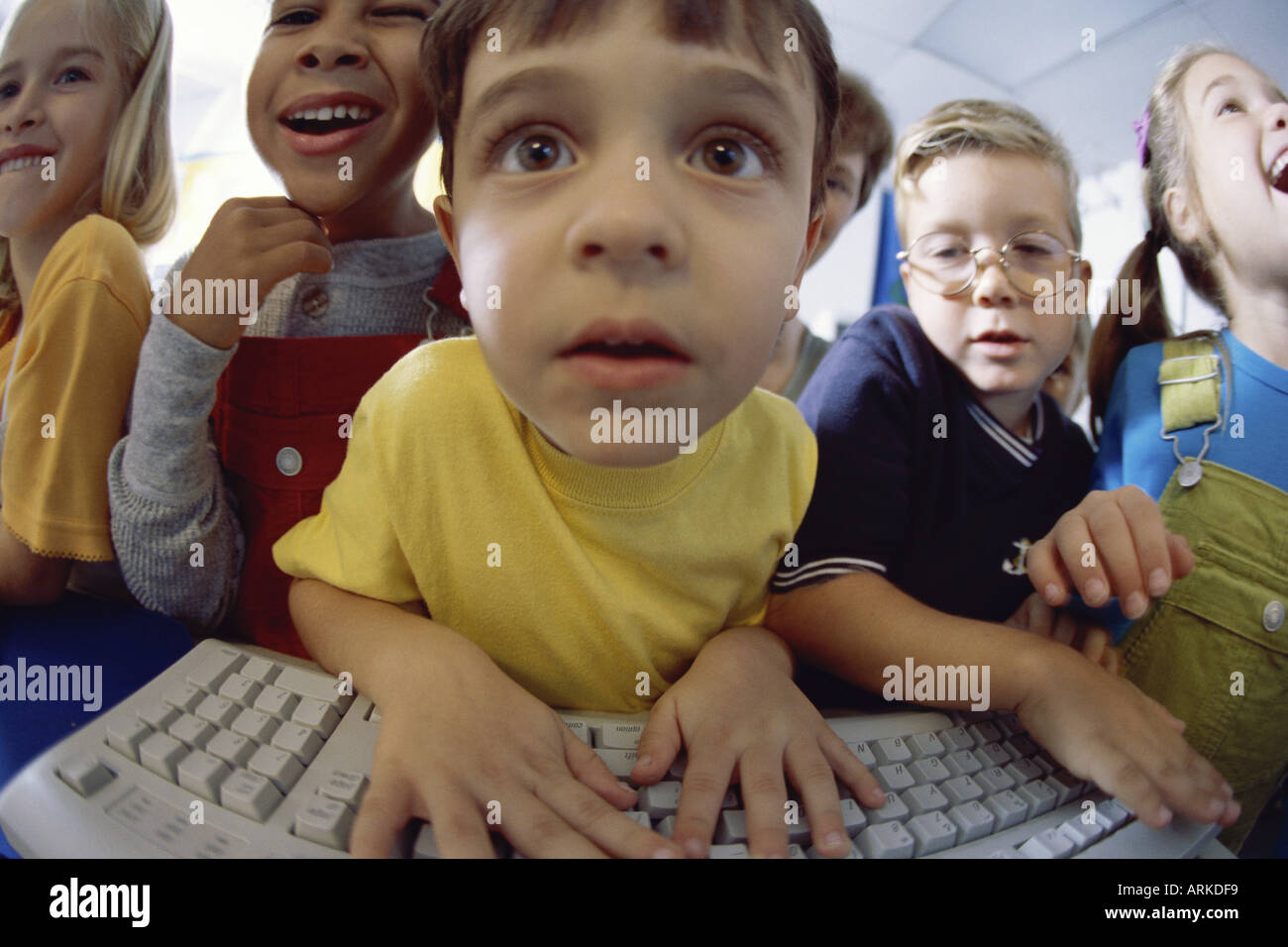 Elementary typing hi-res stock photography and images - Alamy