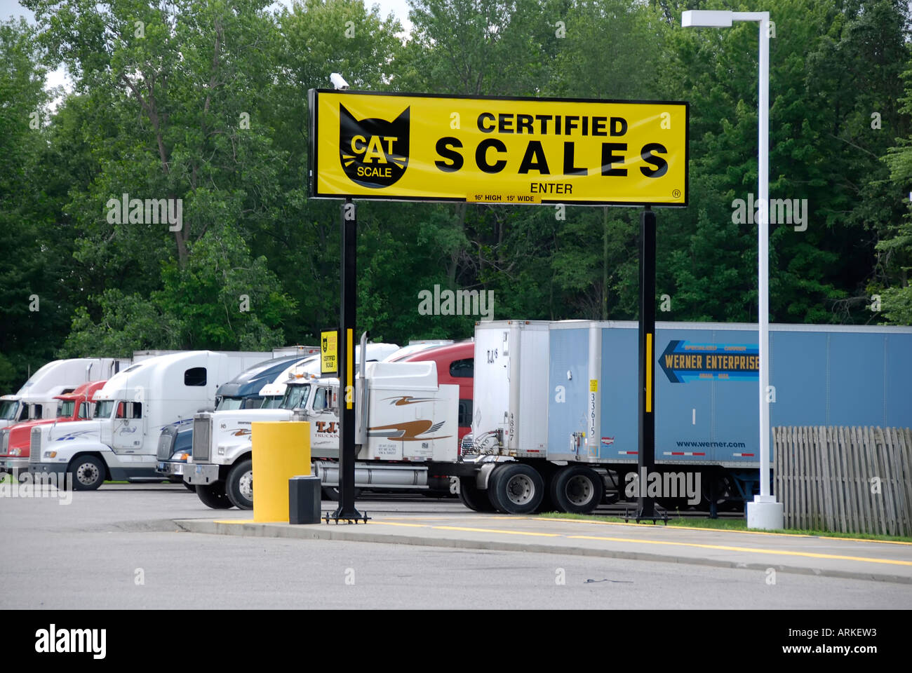 Certified Truck scales are used to confirm the weight of a load that is